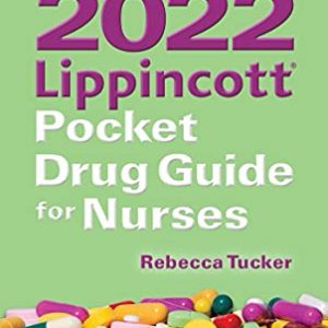 2022 Lippincott Pocket Drug Guide for Nurses – PDF ebook