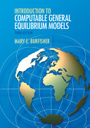 Introduction to Computable General Equilibrium Models – PDF ebook