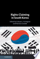 Rights Claiming in South Korea – PDF ebook