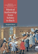 Musical Authorship from Sch?tz to Bach – PDF ebook