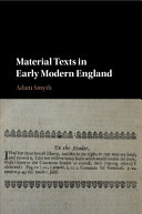 Material Texts in Early Modern England – PDF ebook