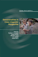 Demonstratives in Cross-Linguistic Perspective – PDF ebook