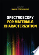 Spectroscopy for Materials Characterization – PDF ebook
