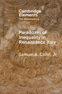 Paradoxes of Inequality in Renaissance Italy – PDF ebook