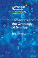 Semantics and the Ontology of Number – PDF ebook