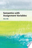 Semantics with Assignment Variables – PDF ebook