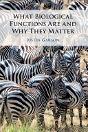 What Biological Functions Are and Why They Matter – PDF ebook