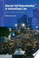 Internal Self-Determination in International Law: History, Theory and Practice – PDF ebook